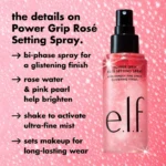 Power Grip Rosé Setting Spray 80ml - Imagen 5
